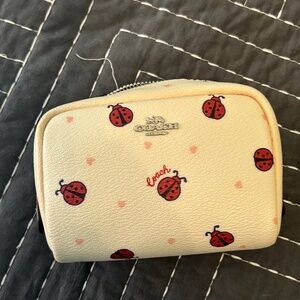 Coach Ladybug Cosmetic Bag